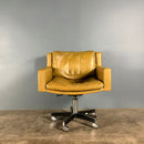 Pair Of ‘His & Her’ Matching Swivel Office Chairs Mid Century Vintage Retro MCM