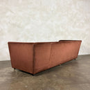 SOLD Mid Century G Plan Three Seater Sofa Brown Velvet Simona Vintage Retro MCM