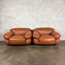 Sesann Cassina Armchair Gianfranco Frattini Italian Mid Century Vintage Retro MCM