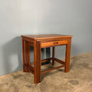 Danish Set Of Three Nest Of Tables Teak Mid Century Vintage Retro MCM