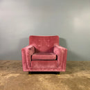 SOLD G Plan K’ang Two Seater Sofa & Armchair Pink Purple Mid Century Vintage Retro MCM