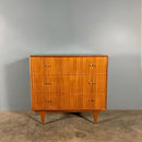 Mid Century Teak Chest Of Drawers Vintage Retro MCM