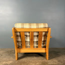 Pine Armchair Mid Century Vintage Retro MCM