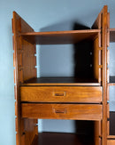 Gianfranco Frattini For Bernini Model 540 Teak Italian Modular Shelving System/Bookcase/Room Divider Mid Century Vintage Retro MCM