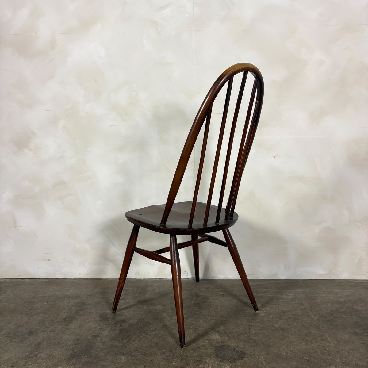 Set Of Four 1960s Ercol Quaker Windsor Dining Chairs Mid Century Vintage Retro MCM