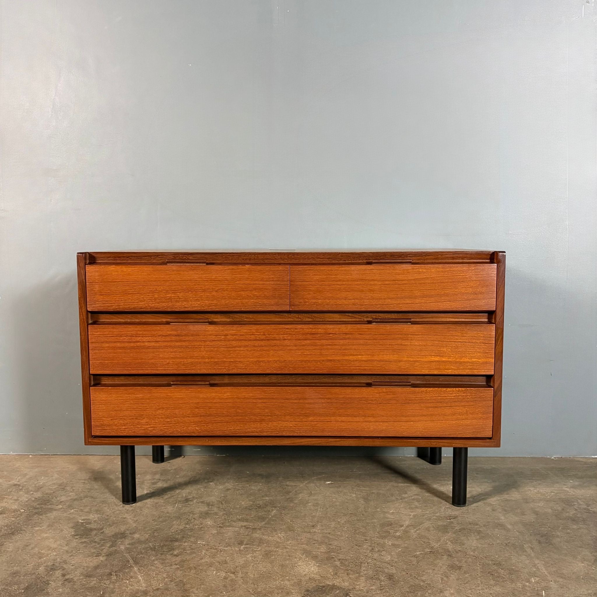 Mid Century Teak Chest Of Drawers Vintage Retro MCM