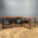 G Plan Quadrille Teak Nest Of Tables Mid Century Vintage Retro MCM