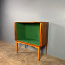 SOLD Mid Century Teak Drinks Cocktail Cabinet Vintage Retro MCM