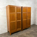 SOLD Pair Of Matching Wardrobes Oak Heals Gordon Russell Style Mid Century Vintage Retro MCM