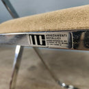 SOLD 6 x Mid Century Italian Chrome Folding Dining Chairs By Arredamenti Metallici Vintage Retro MCM