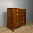 Antique Regency Mahogany Chest Of Drawers