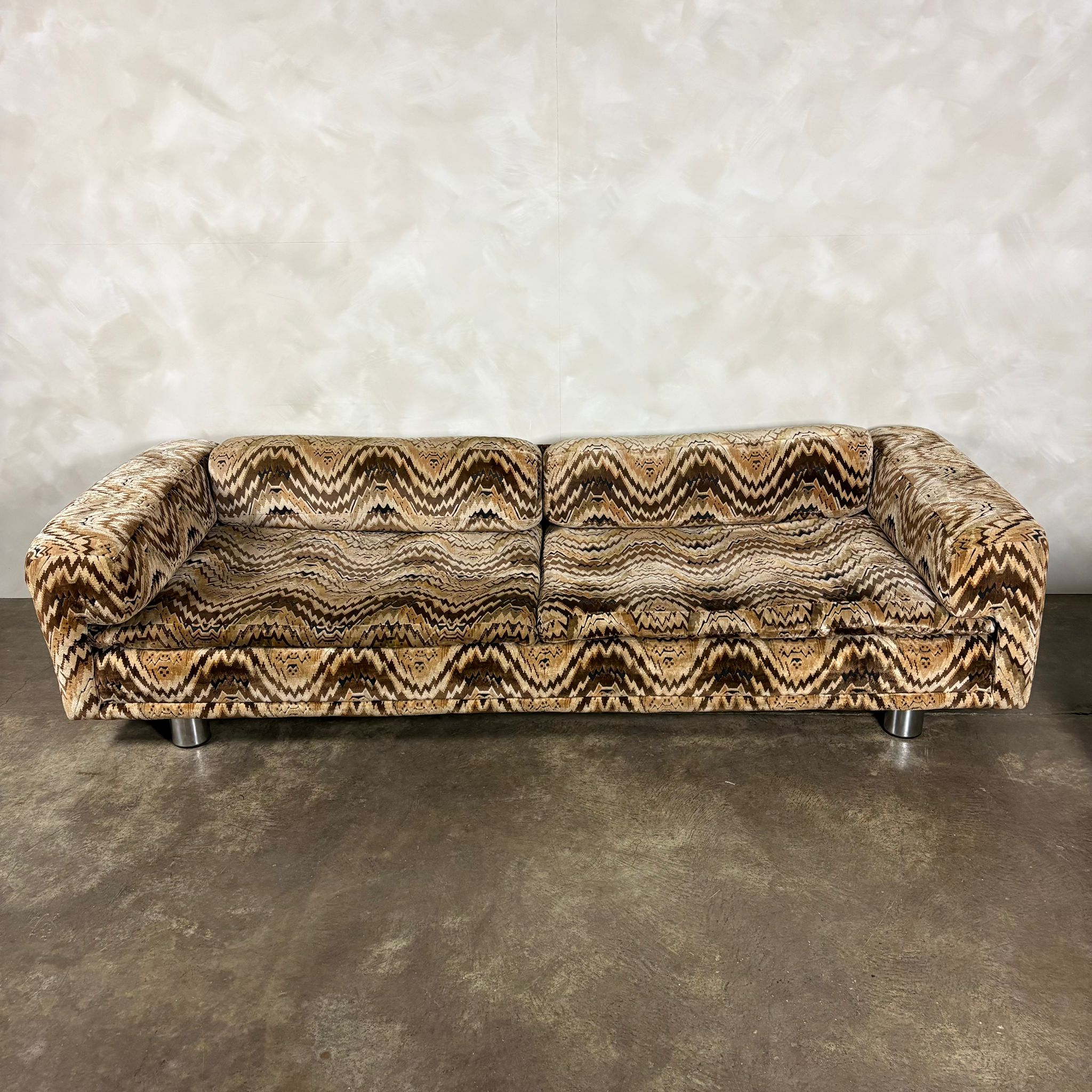 Howard Keith Original Diplomat Three Seater Sofa By HK London Diplomat Mid Century Vintage Retro MCM
