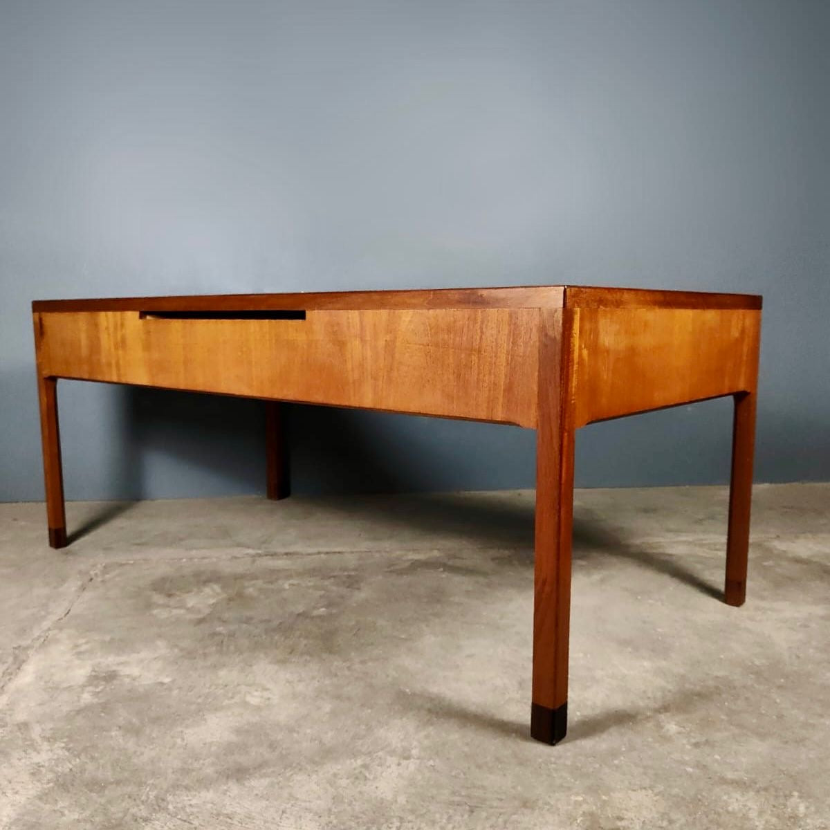 SOLD Danish Mahogany Executive Desk Ejner Larsen & Aksel Bender Madsen Willy Beck Mid Century Vintage Retro MCM