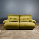 SOLD G Plan Modular Sofa/Chairs Green Velvet Mid Century Vintage Retro MCM