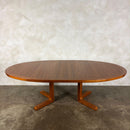 Danish Skovby Teak Extending Dining Table Mid Century Vintage Retro MCM