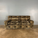 Mid Century Everest Geometric Two Seater Sofa Vintage Retro MCM