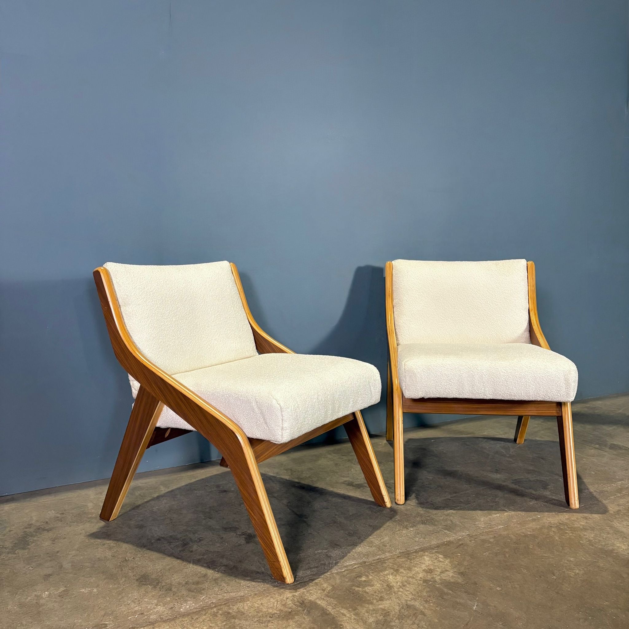 SOLD Pair Of Lounge Chairs Neil Morris From Morris Furniture Of Glasgow Mid Century Vintage Retro MCM