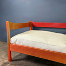 Red Habitat Vico Magistretti Carimate Three Seater Sofa/Daybed Mid Century Vintage Retro MCM