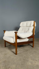 SOLD Guy Rogers Santa Fe ‘His’ Armchair With Footstool Mid Century Vintage Retro MCM