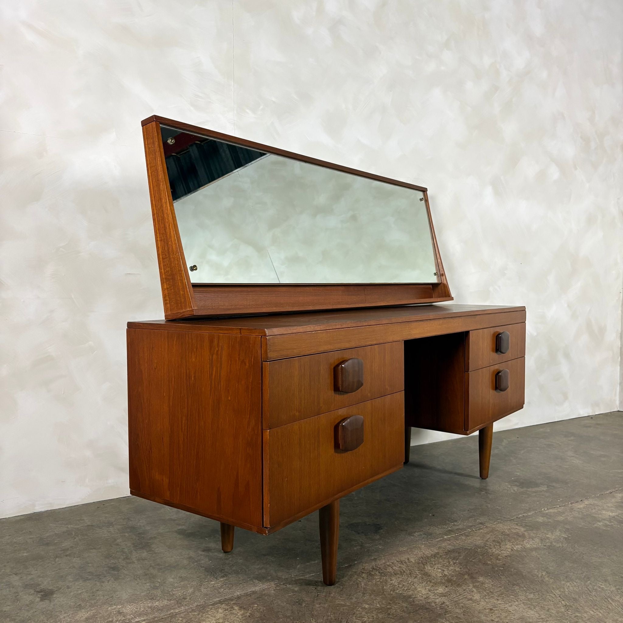 Stonehill Teak Dressing Table Mid Century Vintage Retro MCM