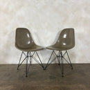 Pair Of DSR Dining Chairs Charles & Ray Eames 1960s Mid Century Vintage Retro MCM