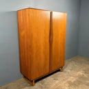 SOLD Pair Of Stonehill Matching ‘His & Her’ Teak Wardbobes Mid Century Vintage Retro MCM