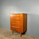 Pair Of ‘His & Her’ Teak Chest Of Drawers/Tall Boys Austinsuite Mid Century Vintage Retro MCM