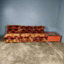 Mid Century Modular Fabric Sofa By Englender Vintage Retro MCM