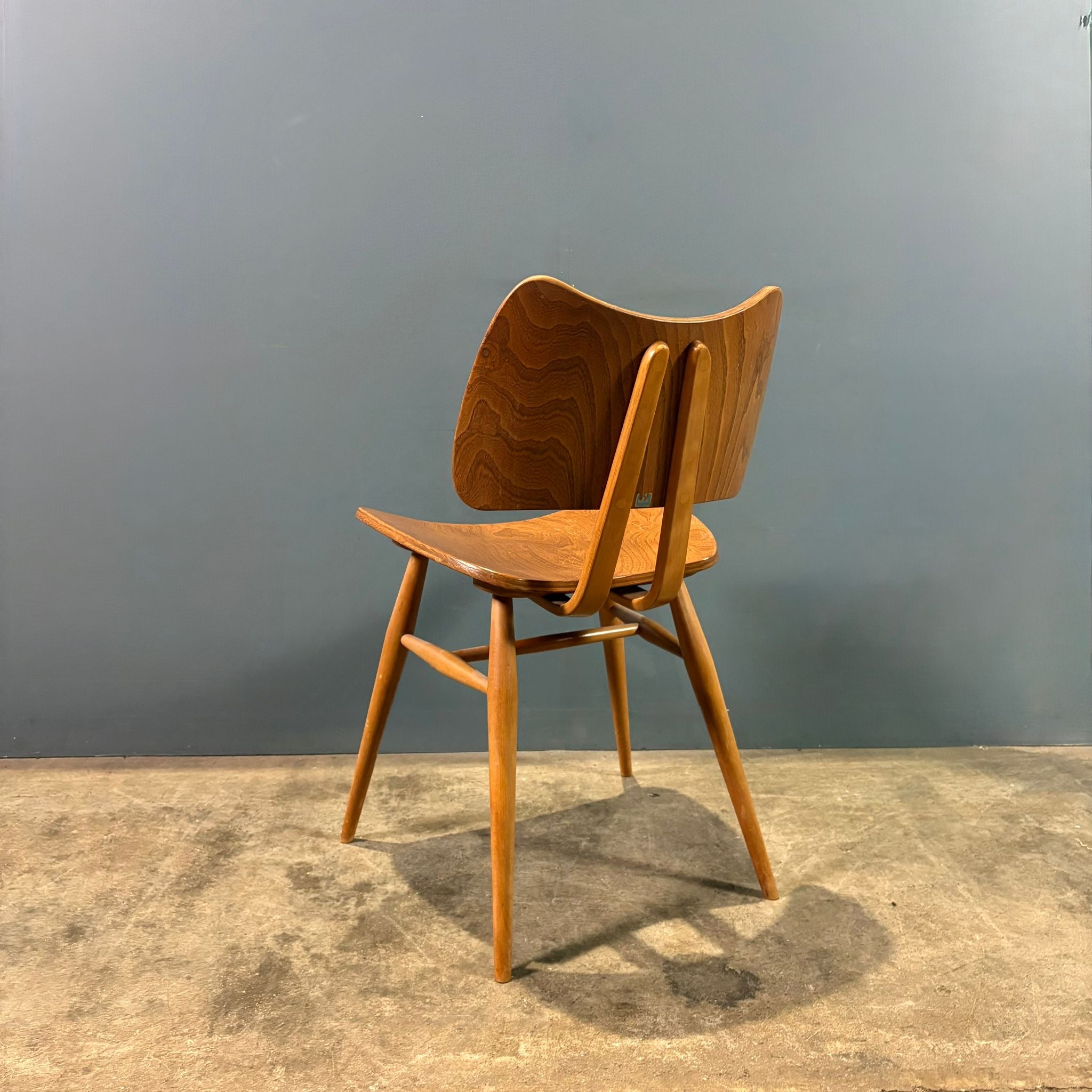 Ercol Butterfly Model 401 Rare Dining Chair Early 1950s Mid Century Vintage Retro MCM