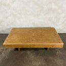 SOLD Heals Burr Oak Large Coffee Table Howard Keith HK London Style Mid Century Vintage Retro MCM