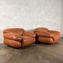 Sesann Cassina Armchair Gianfranco Frattini Italian Mid Century Vintage Retro MCM