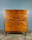 Mid Century Teak Drinks Cabinet By A.H McIntosh Dundas Vintage Retro MCM