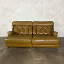 Tetrad Nucleus Leather Armchairs/Sofa Lounge Suite Mid Century Vintage Retro MCM