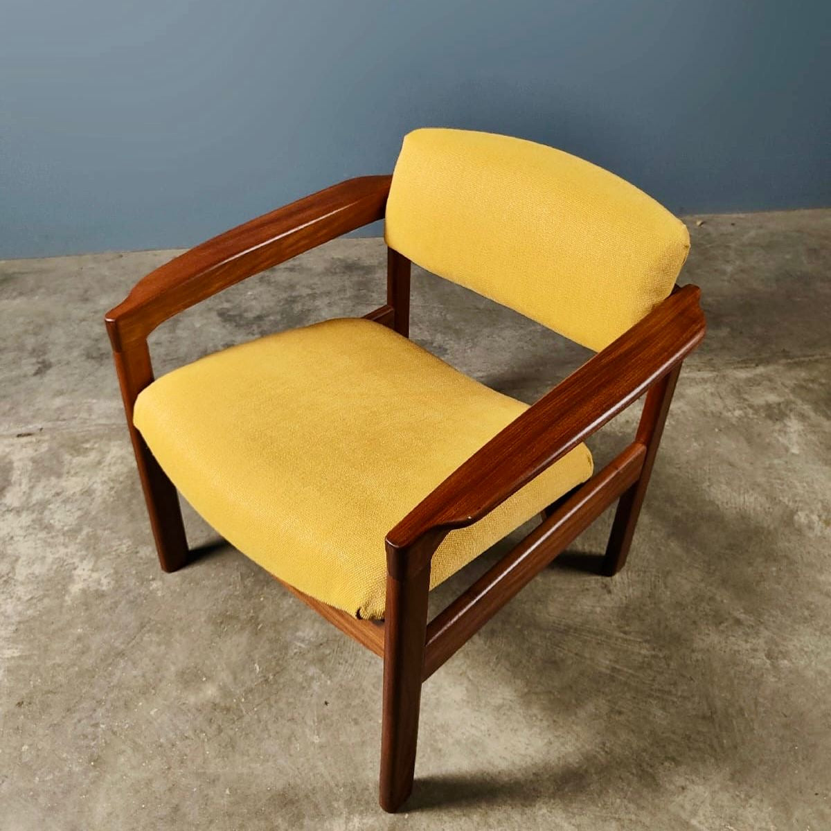 SOLD Mid Century Danish Teak Lounge Chair Vintage Retro MCM