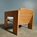 Mid Century Tage Petersen Brutalist Pair Of Armchairs Wendelbo Danish Vintage Retro MCM