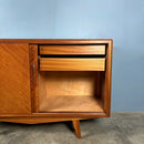 David Joel Small Teak Sideboard Mid Century Vintage Retro MCM