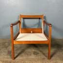 Ole Wanscher Model FD119 Teak Armchair France & Son Danish Mid Century Vintage Retro MCM
