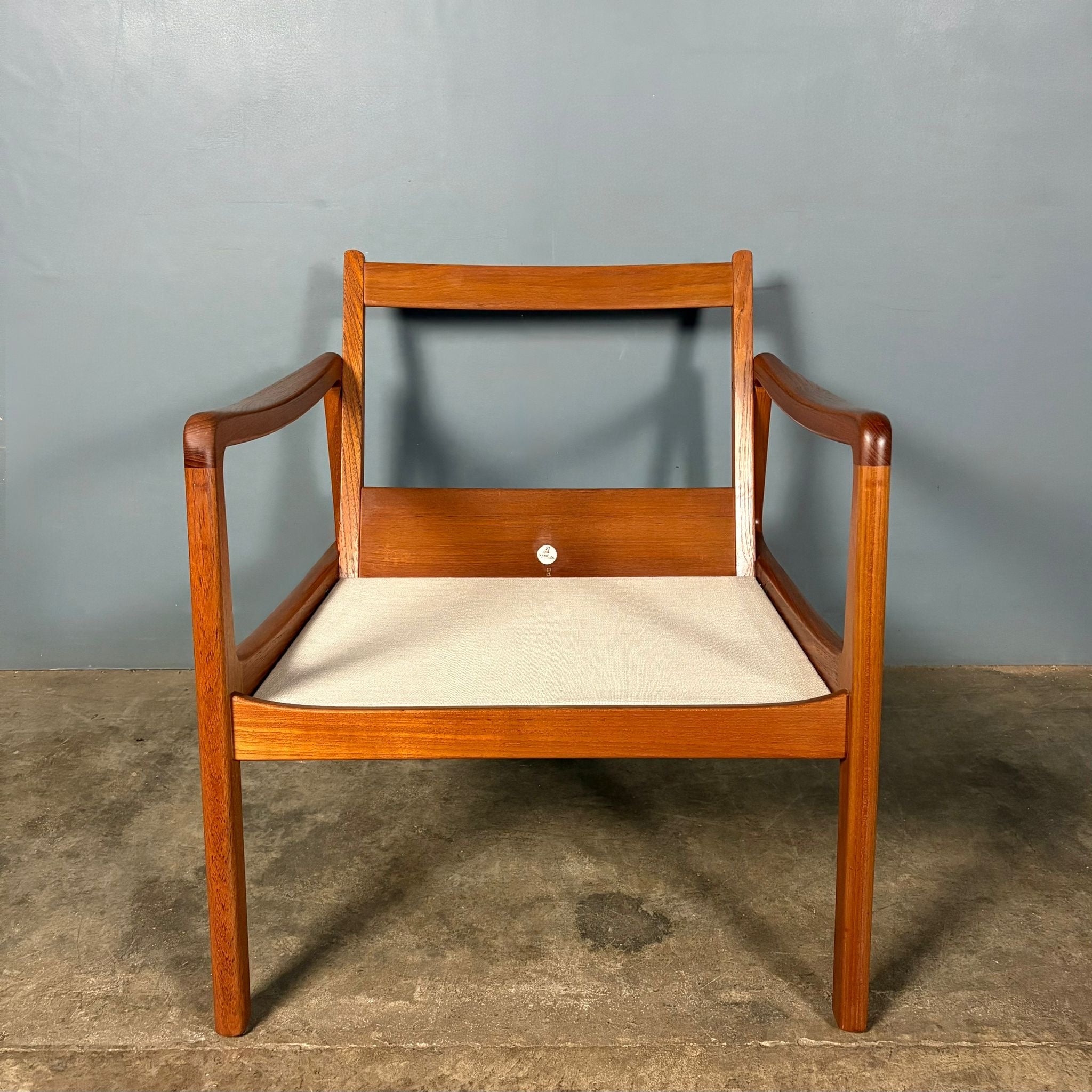 Ole Wanscher Model FD119 Teak Armchair France & Son Danish Mid Century Vintage Retro MCM