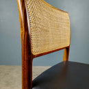 SOLD 8 x Model 80 Dining Chairs By Niels Møller From J.L Møllers Mid Century Vintage Retro