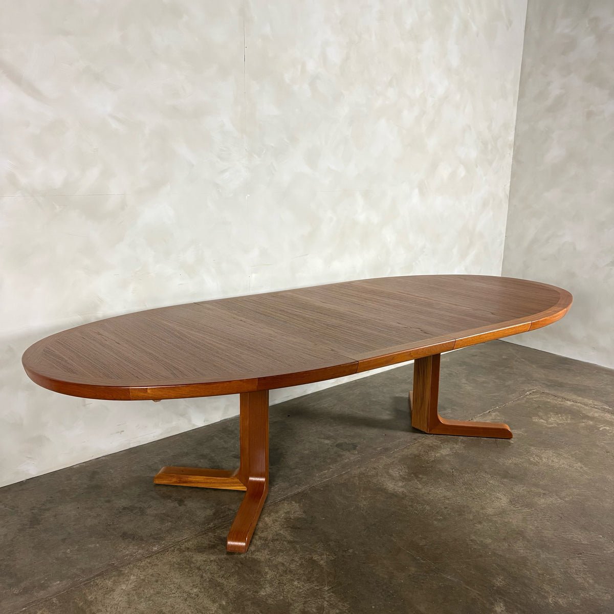 Danish Skovby Teak Extending Dining Table Mid Century Vintage Retro MCM