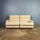Pair Of Modular Armchairs/Two Seater Sofa Mid Century Vintage Retro MCM
