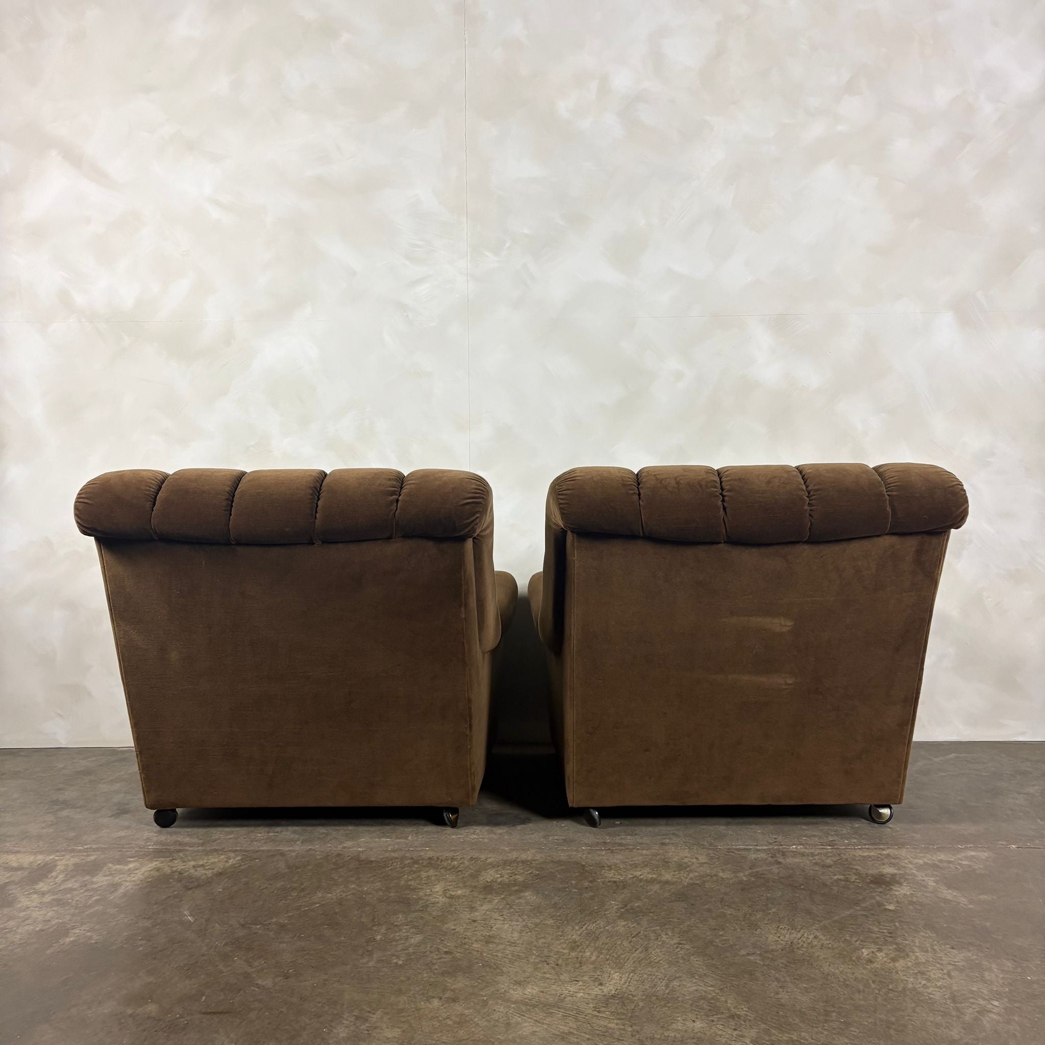 SOLD Mid Century G Plan Bronte Brown Armchair Vintage Retro MCM