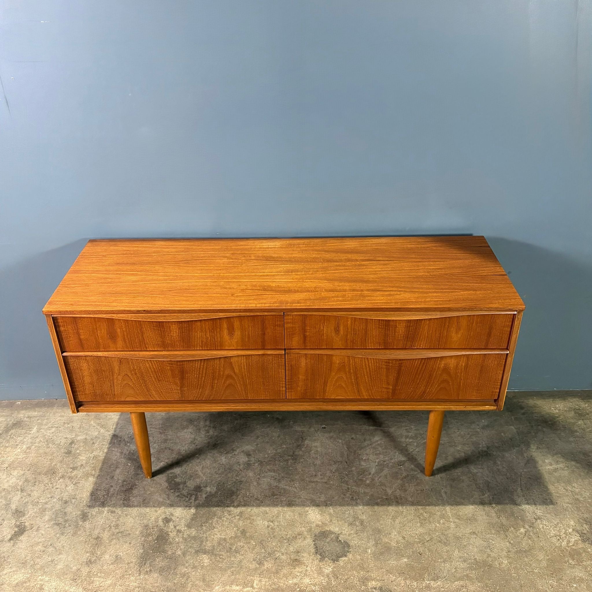 Teak Sideboard Austinsuite Frank Guille Mid Century Vintage Retro MCM Set 2