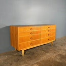 SOLD Meredew Chest Of Drawers Oak Mid Century Vintage Retro MCM