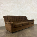SOLD Mid Century G Plan Bronte Brown Three Seater Sofa Vintage Retro MCM