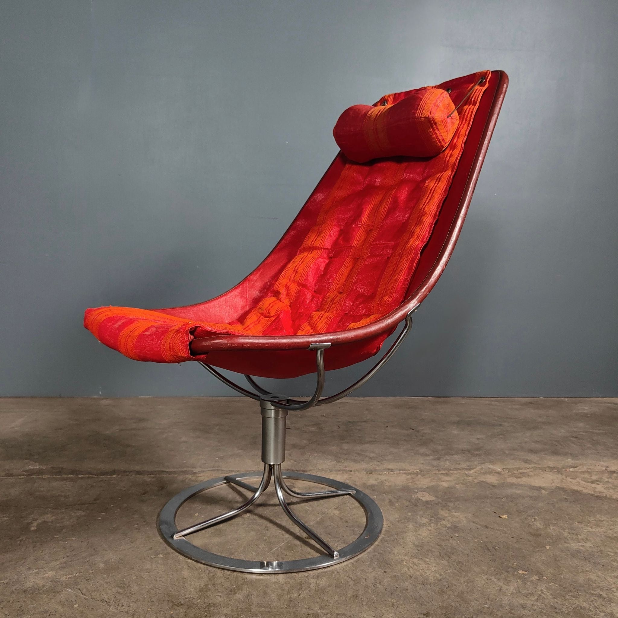 SOLD Swedish ‘Jetson 66’ Lounge Chair By Bruno Mathsson For Dux 1966 Mid Century Vintage Retro MCM