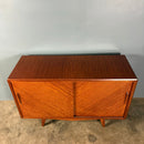 David Joel Small Teak Sideboard Mid Century Vintage Retro MCM