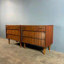 SOLD Teak Avalon Yatton Waterfall Chest Of Drawers Mid Century Vintage Retro MCM