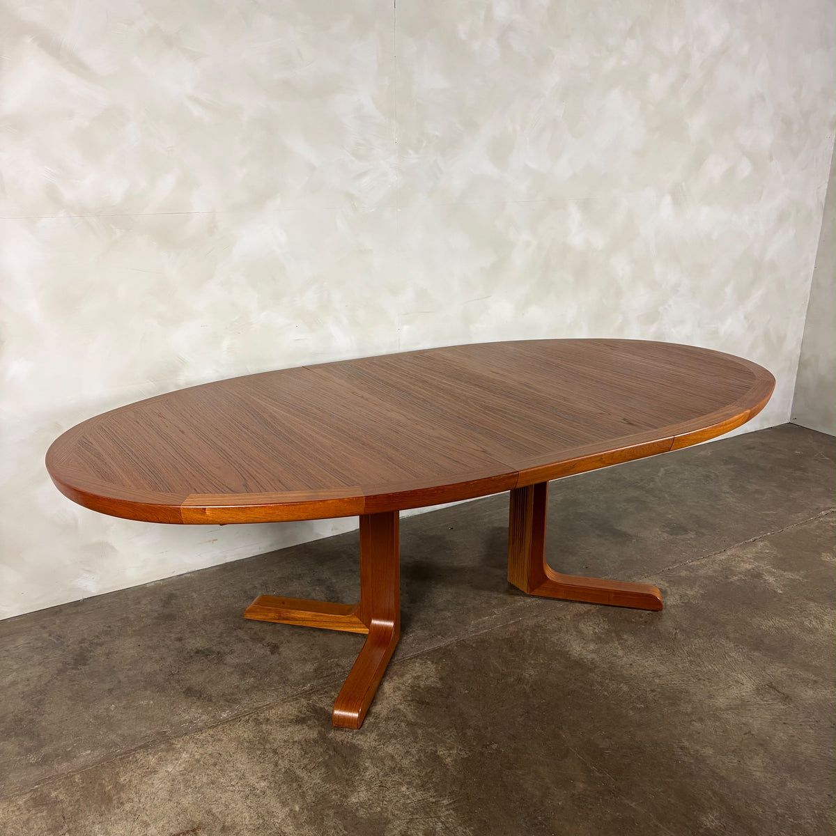 Danish Skovby Teak Extending Dining Table Mid Century Vintage Retro MCM