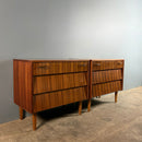 SOLD Teak Avalon Yatton Waterfall Chest Of Drawers Mid Century Vintage Retro MCM
